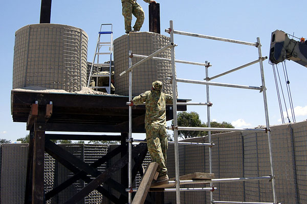 Military Observation Post Construction